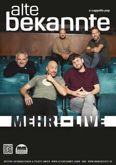  Alte Bekannte - "Mehr! - Live" - Weihnachtsedition