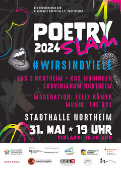 Poetry Slam 2024 - #wirsindviele  